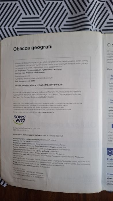 Oblicza geografii 1 zakres rozszerzony