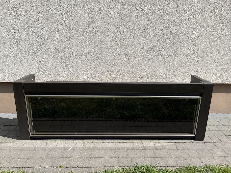 Witryna wisząca August Black Red White