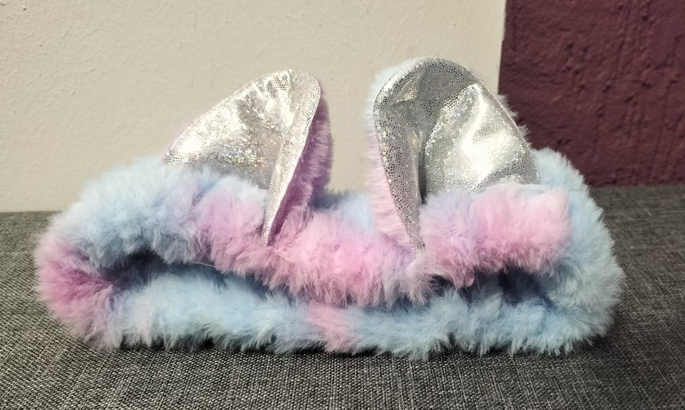 Opaska kosmetyczna tie-dye z uszami