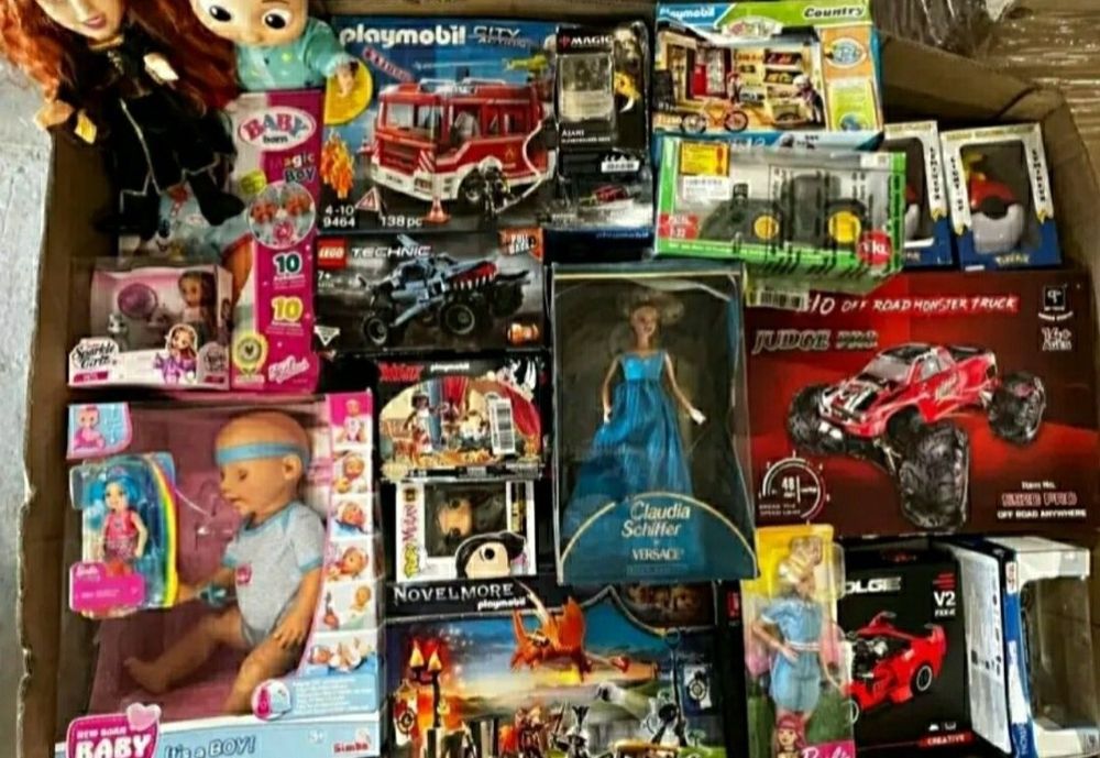 Karton Zabawki Mix 100PLN Nowe LEGO Barbie Hobbit Star Wars Pokemon