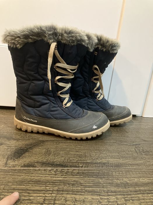 Zimowe buty quechua z decathlonu