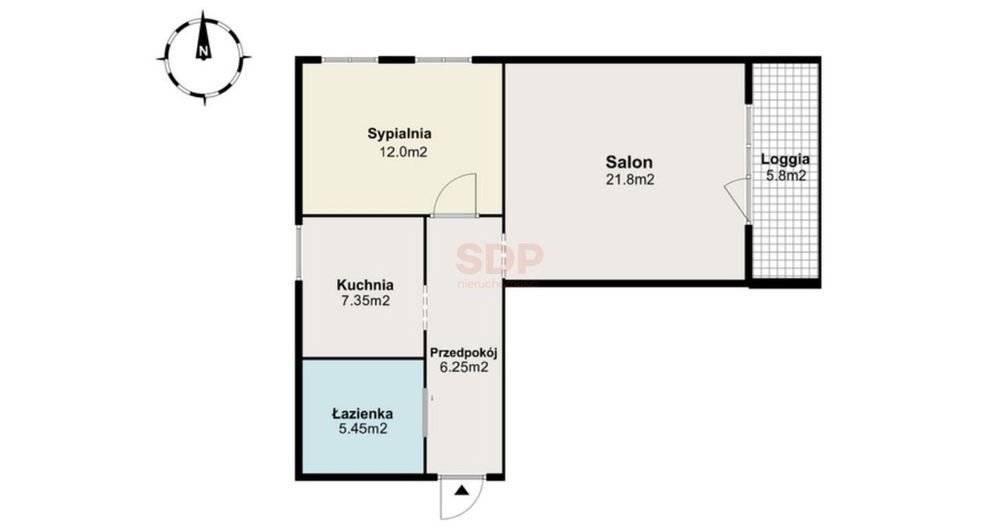 metro | Mokotów | 2 pokoje | 54 m² - Widok 3