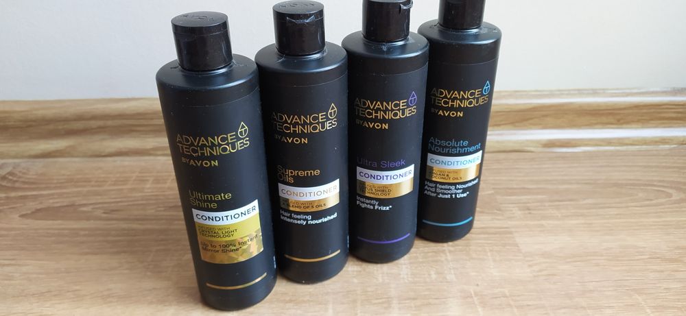 Avon szampon do włosów advance techniques odżywka maseczka peeling