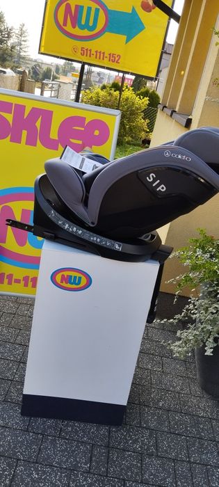 Nowy fotelik samochodowy ISOFIX obrotowy Coletto