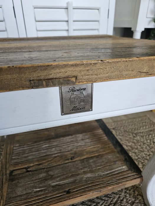 Riviera Maison stolik w stylu prowansalskim