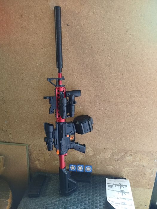 Airsoft M4 -A1 RED SHADE