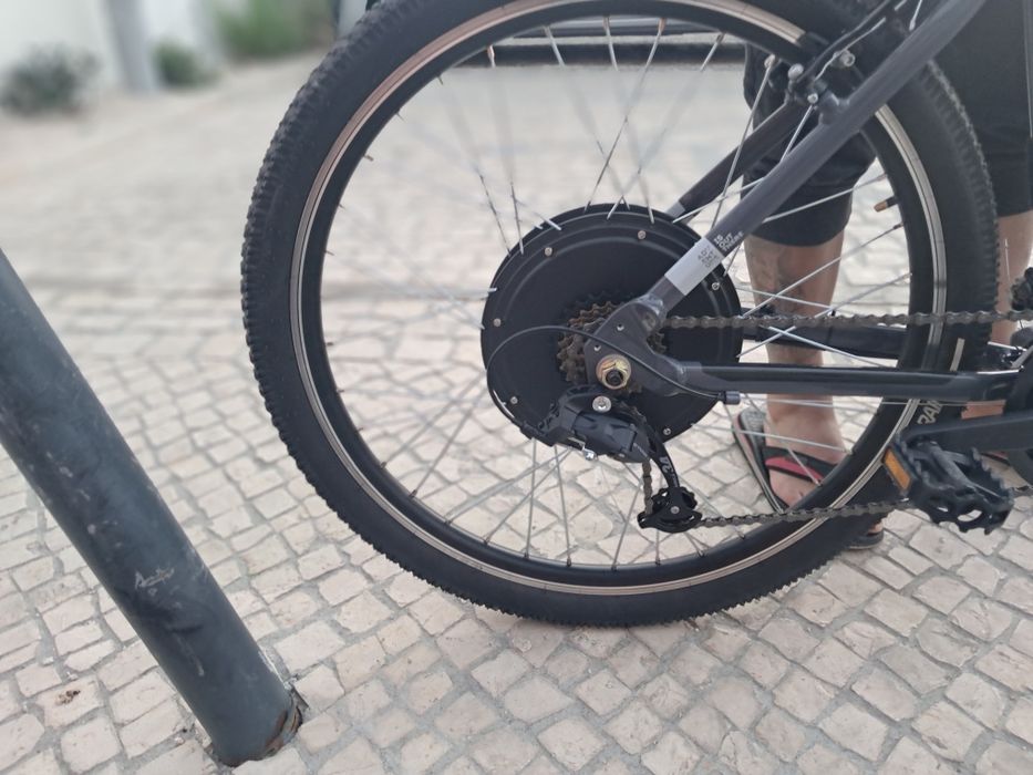 Bicicleta adaptada eletrica