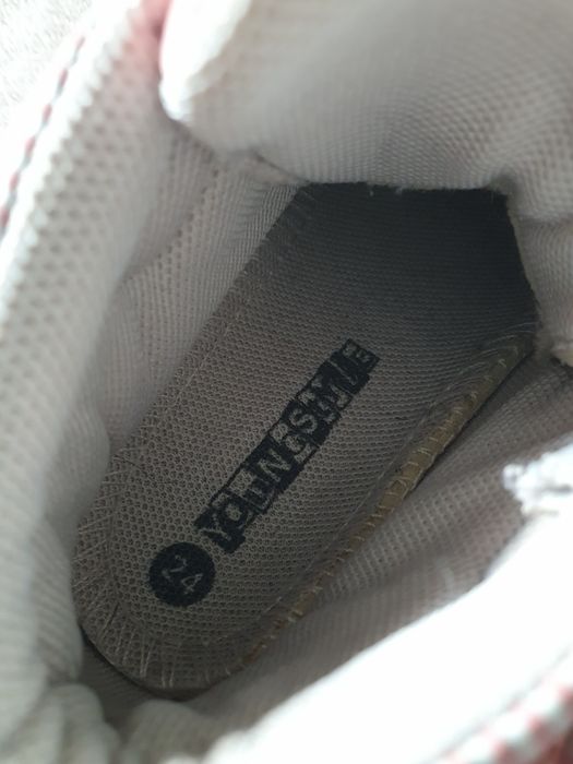 Buty przejściowe wiosenno-jesienne trapery pudrowy róż Youngstyle r.24