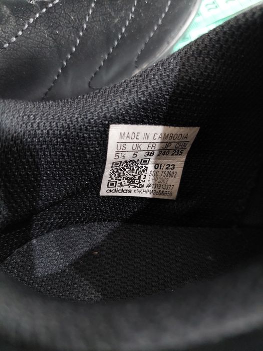 Кросівки сороконіжки футзалки ADIDAS р.38EU 23,5см