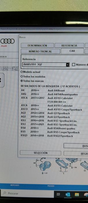Cinzeiro. AUDI  OOO