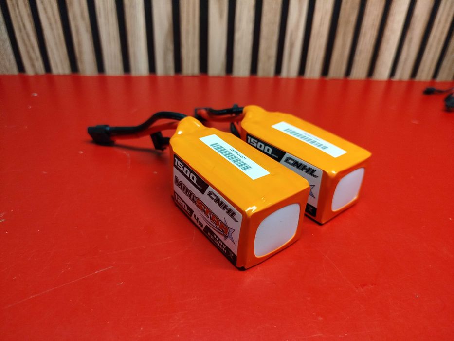 Baterias Drone Lipo CNHL MiniStar 1500mAh 14.8V 4S 120C XT60 Novas