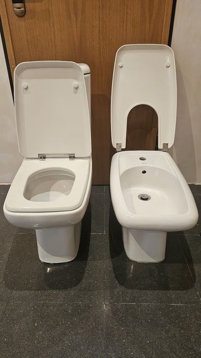 Sanita , bidé e lavatorio