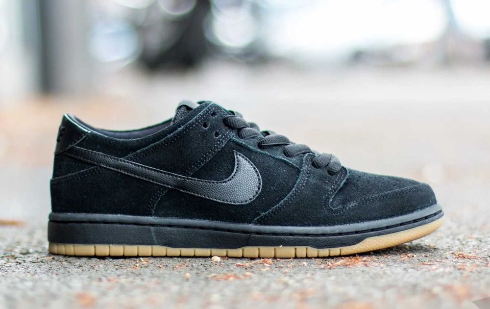 !SALE! Кросівки Nike SB Dunk Total Black Gum 41 42 43 44 45 найк сб