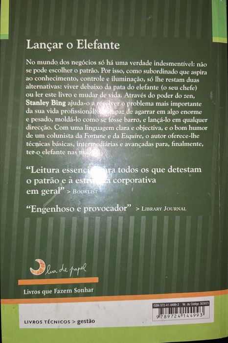 Lançar o Elefante – Stanley Bing (humor e liderança)