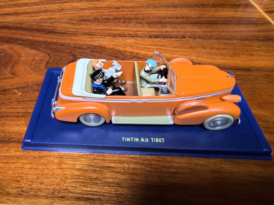 Tintin, model samochodu Cadillac Fleetwood 1938, "Tintin w Tybecie"
