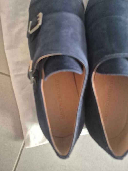 Buty męskie lato swag zamsz oksforki