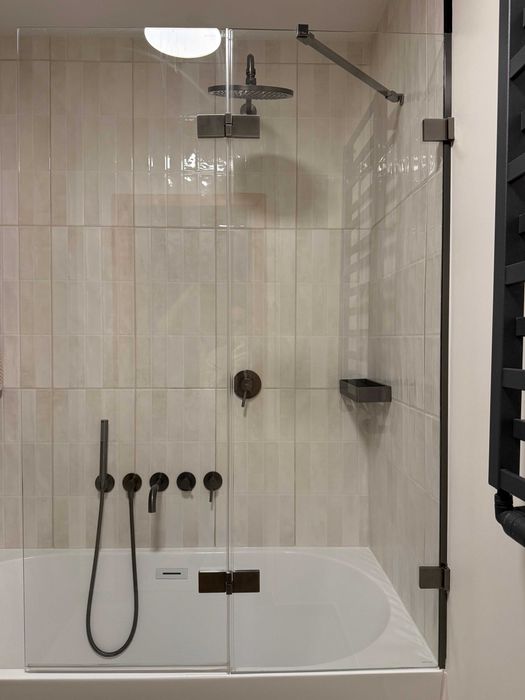 Parawan nawannowy New Trendy Avexa Grafit szczotkowany 100x150