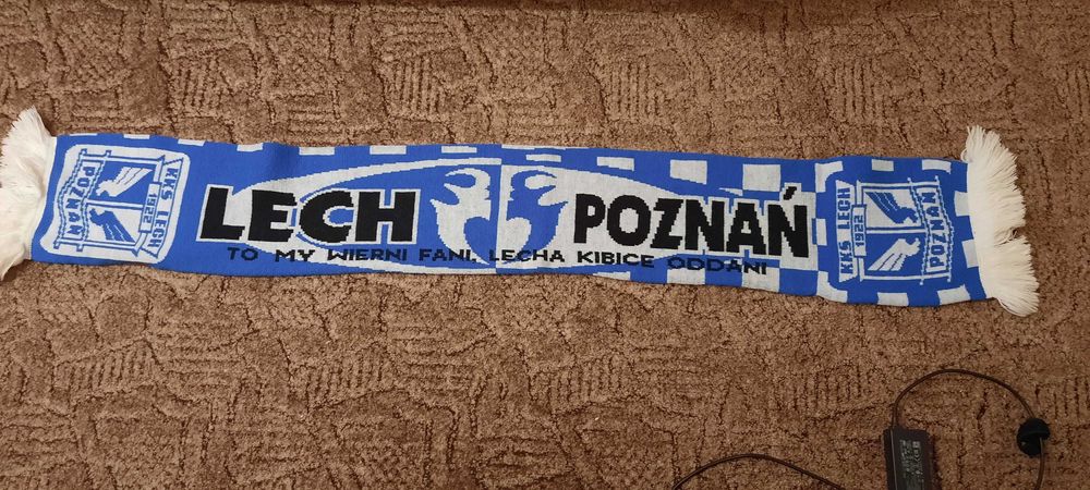 szalik  kibica Lech Poznań UNIKAT