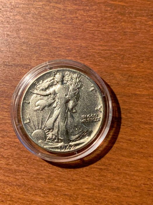 Moneta srebrna half dollar