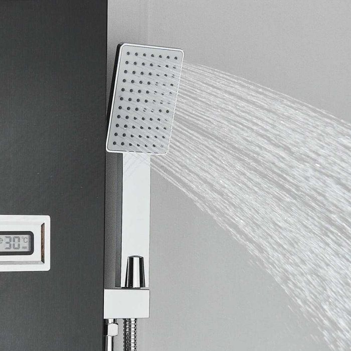 Panel prysznicowy / LED / armatura / kran / LUXUS-DUSCHPANEL / R94!