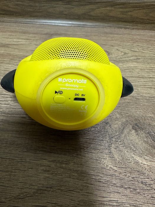 Дитяча портативна Колонка Bluetooth Собачка, жовта DW818