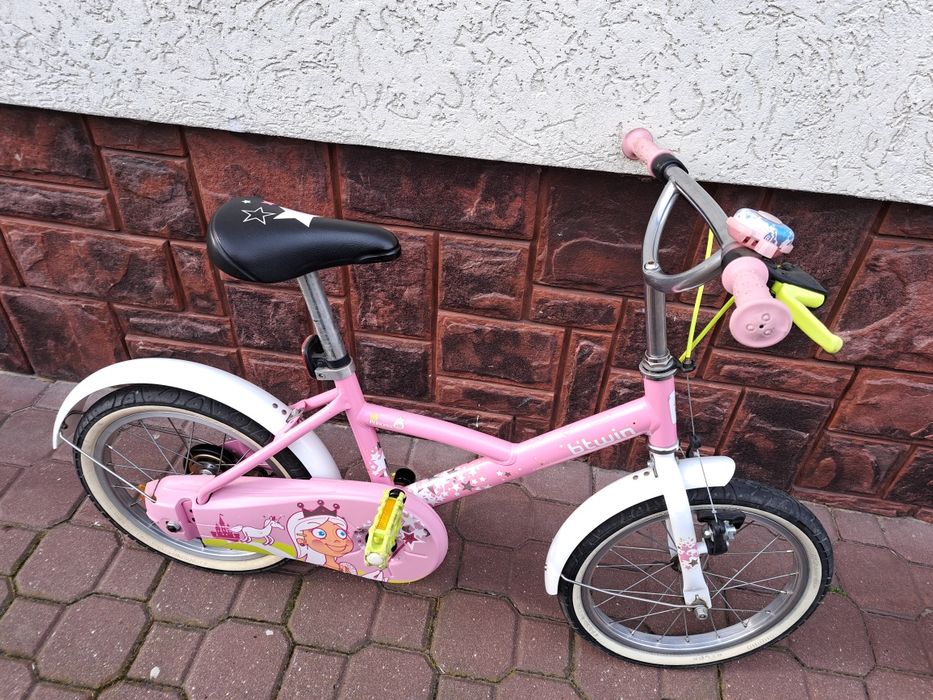 Rower 16" B'twin dla dziewczynki