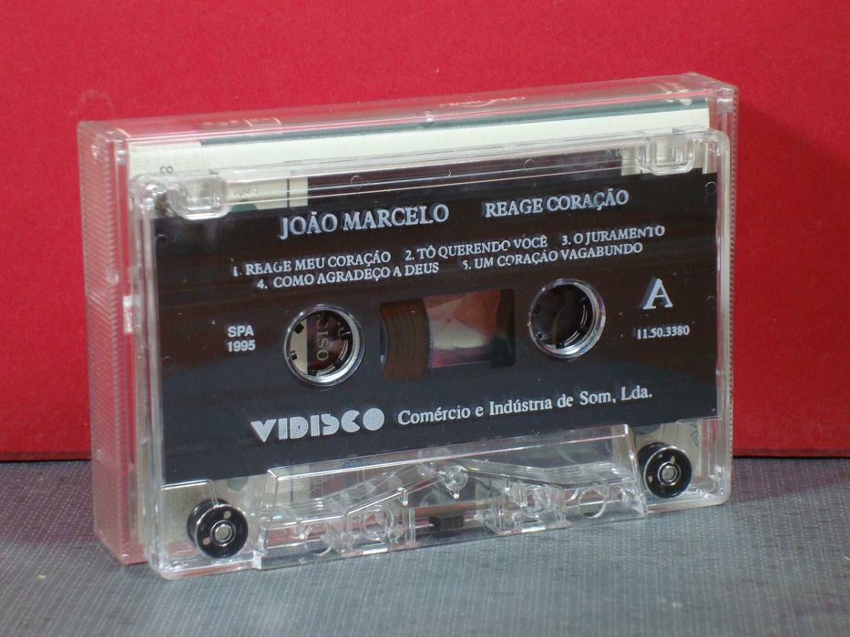 João Marcelo - Reage Coração / Cassete / Near Mint