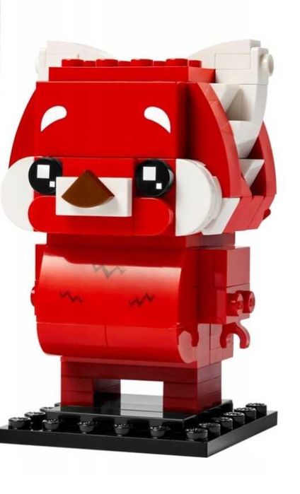 Lego 40798 Brick Headz Panda czerwona Mei.