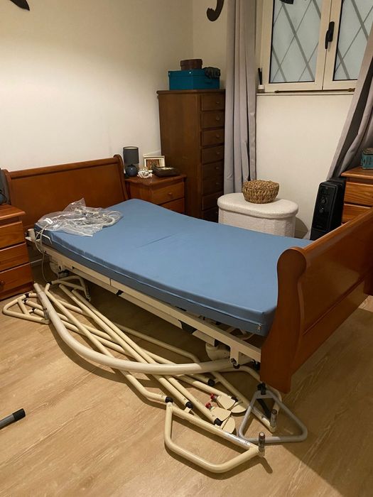 Cama articulada elétrica