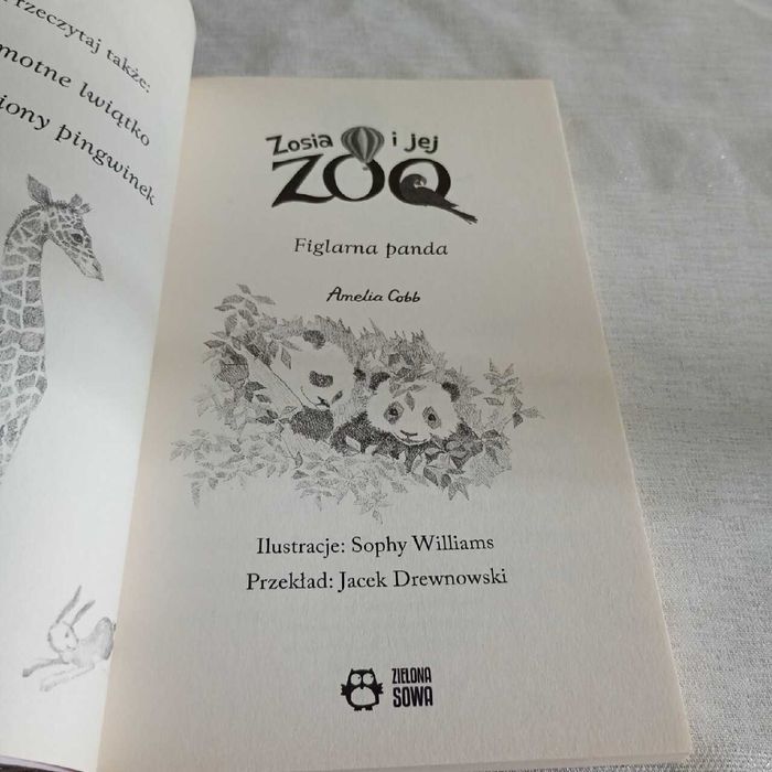 Zosia i jej zoo. Figlarna panda