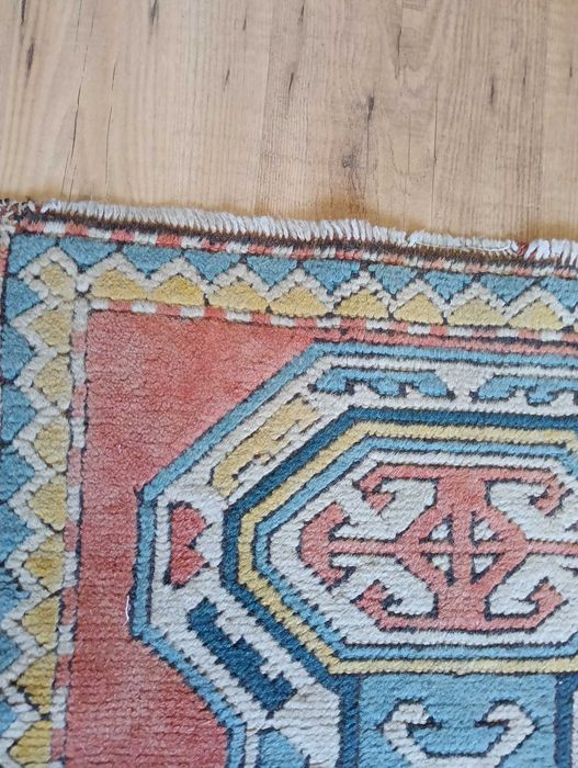 Tapete Persa Artesanal antigo - 120 x 65 cm