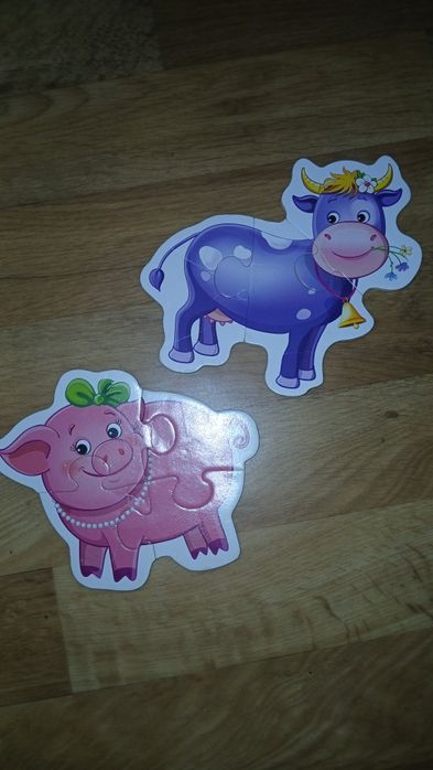 М'які пазли для дітей