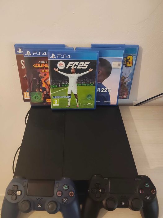 PS4,2 comandos e jogos