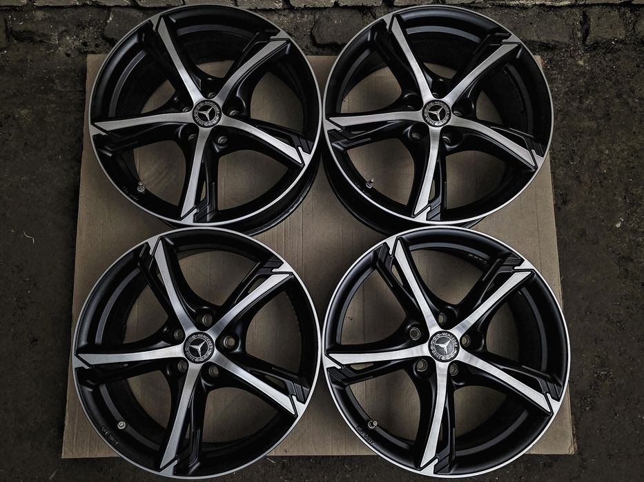 R18 5x112 Mercedes-Benz | Original | CZ | Преміум диски | Двохкольорові | Рідна фарба, ідеальний стан, без пошкоджень, без ремонтів, без дефектів