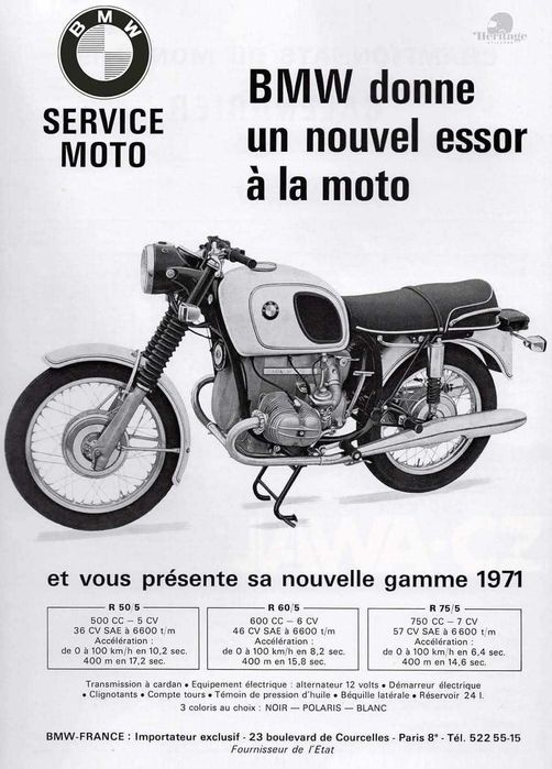 BMW R75/5 1970 Restaurada- Impecável-Clássica-BMW