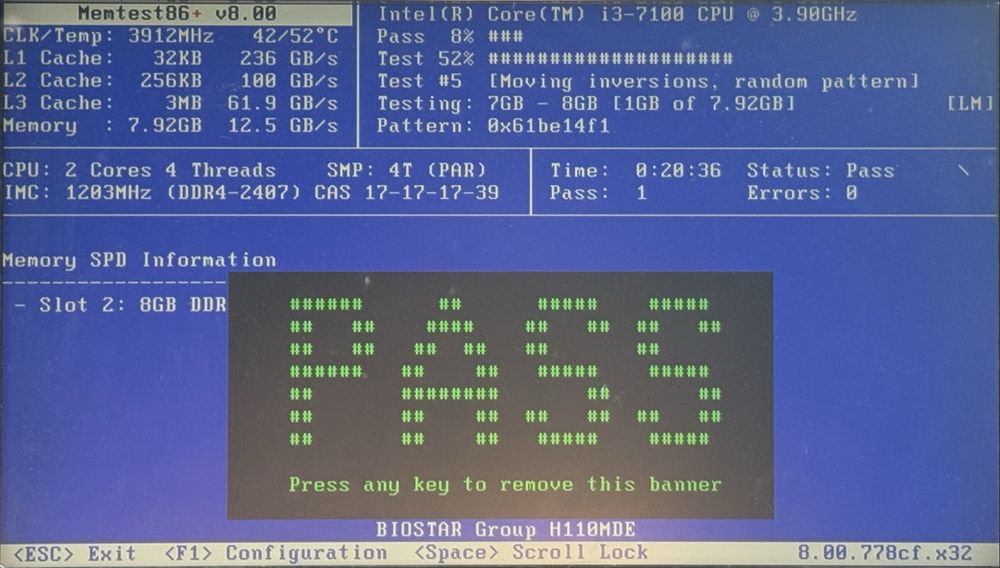 Оперативна память DDR4 8GB