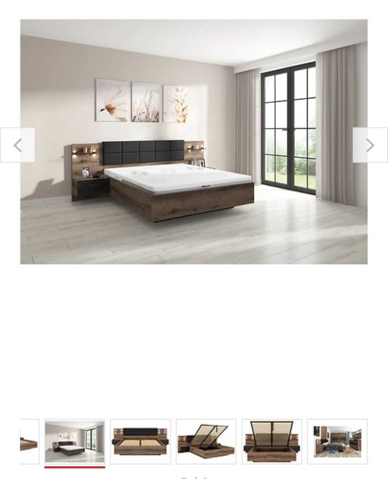 Łóżko sypialniane