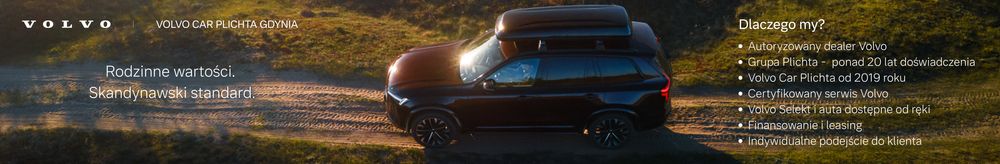 Volvo Car Plichta Gdynia top banner