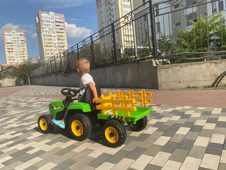 Дитячий Трактор‼️Дитячий Трактор з Причепом На акумуляторі Трактор 12V