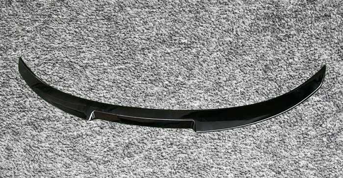 Spoiler aileron lip mala M4 Style preto brilhante vários modelos BMW