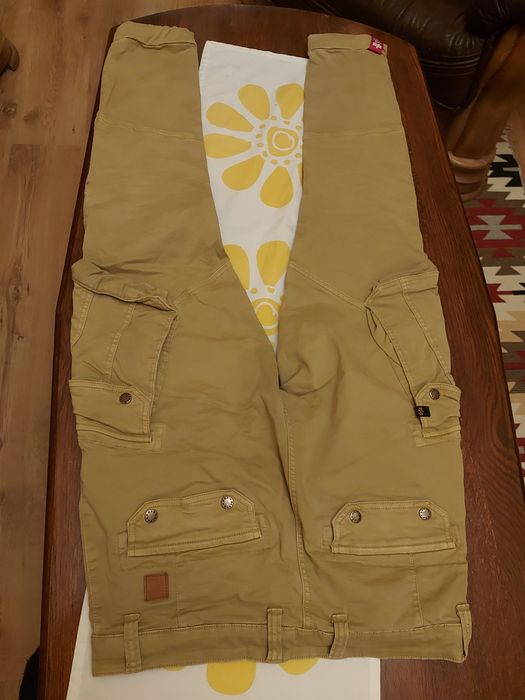 Spodnie Alpha Industries Combat Pant LW  Khaki 33 rozm L