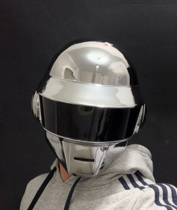 Capacete Daft Punk Guy Manuel Thomas Bangalter