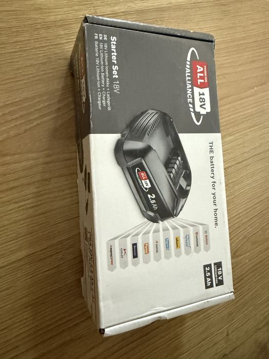 Kit de Iniciação BOSCH Starter Set 18V Alliance (2,5 Ah + Al18V-20)