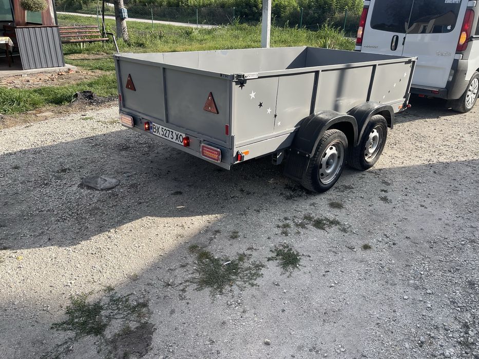 Продам прицеп та мульчер косілку