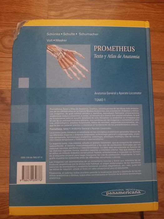 Prometheus Texto Y Atlas de Anatomia