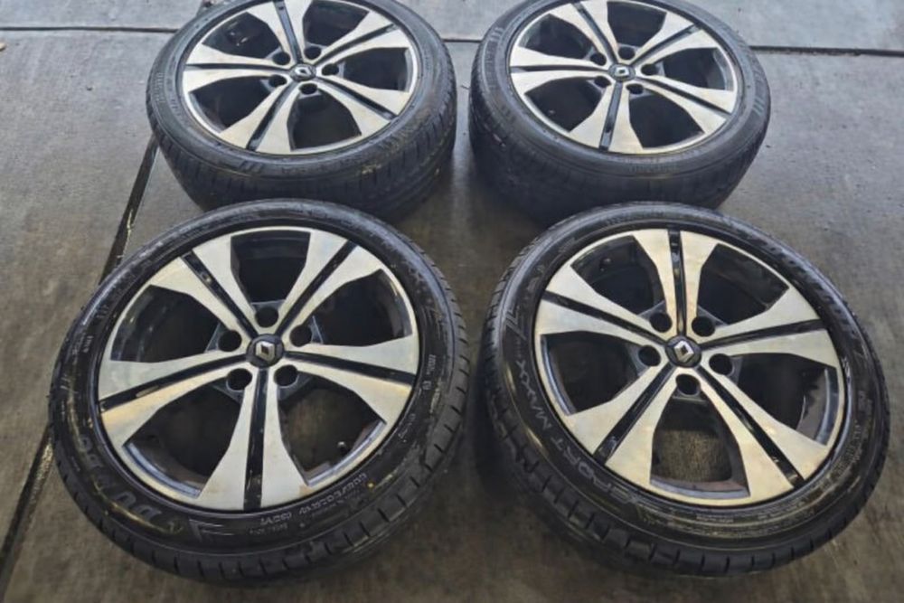Komplet kół Renault 17” 205/50 R17 – jak nowe – DOT 2024