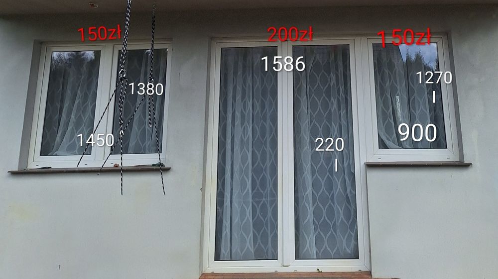 Różne Okna pcv ścienne