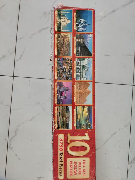 Puzzle 6750 elementów 10 obrazków