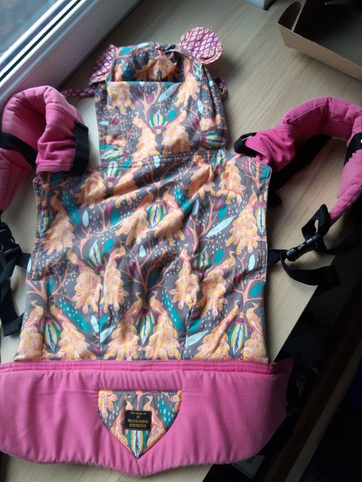 Nosidło ergonomiczne Madame Goo Goo jak tula, różowe