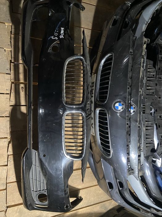 Бампер передній чорний дорес f30 f31 ноздрі заглушка туманка f30